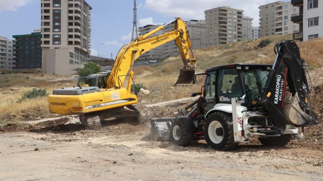 Şanlıurfa’da yeni yeşil alanlar.