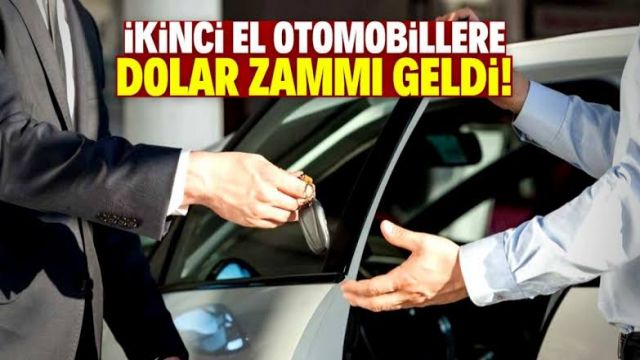 Sıfır araba fiyatlarına dolar zammı!