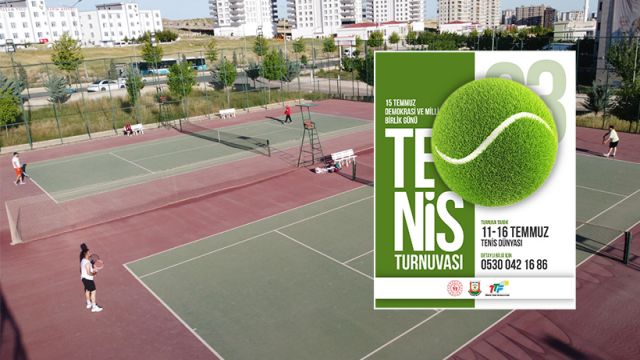 Tenis Turnuvası Başlıyor