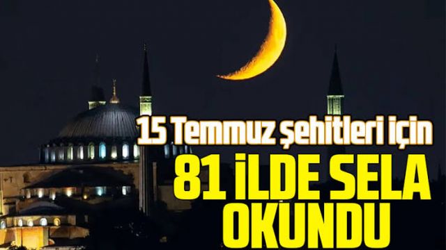 Türkiye genelinde selamlar okundu!