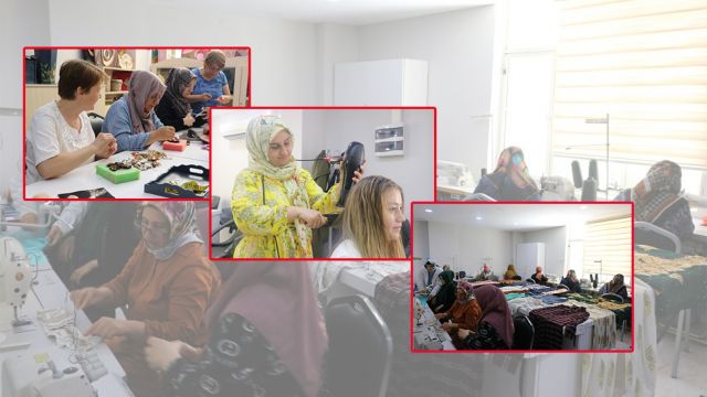 Kadınlara Hem Kurs Hem İstihdam İmkanı