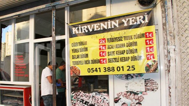 EURO ile Satış Yaptı Tepkiler Nedeniyle Yazıyı Kaldırdı