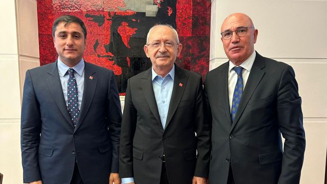 İl Başkanı Karadağ ve Tanal toplantı öncesi Kılıçdaroğlu ile görüştü