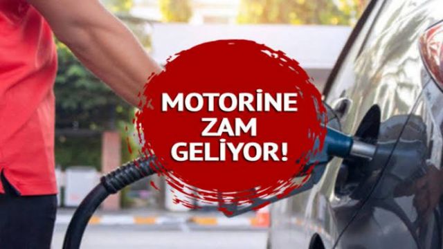 Motorine zam geliyor!