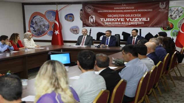 Şanlıurfa’da Aile Çalıştayı, GAP TAEM’de yapıldı