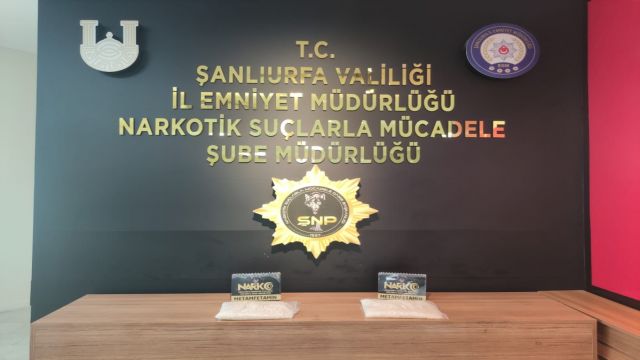 Şanlıurfa’da uyuşturucu operasyonu: 2 kişi gözaltına alındı