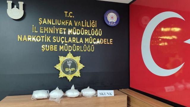 Şanlıurfa’da uyuşturucuyla mücadele sürüyor!