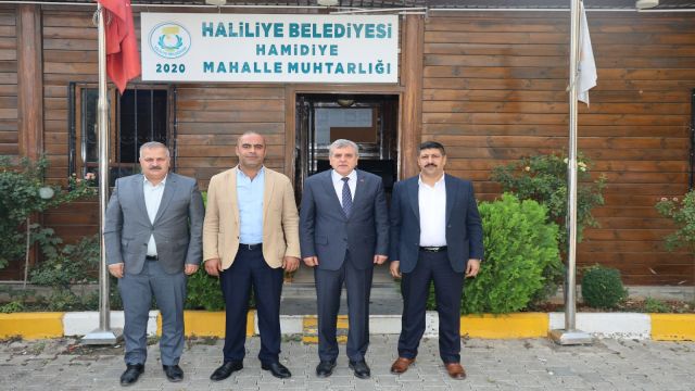 Başkan Beyazgül Muhtarları ziyaret etti