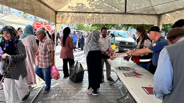 Halfeti’de silah atımıyla ilgili halk bilgilendirildi