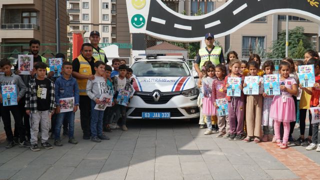 Haliliye Belediyesi'nden Miniklere Trafik Eğitimi