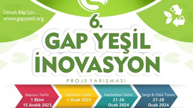 Şanlıurfa 6. Gap inovasyon yarışması başlıyor