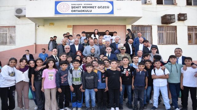 Şehit Uzman Çavuşun ismi Siverek’te bir okula verildi