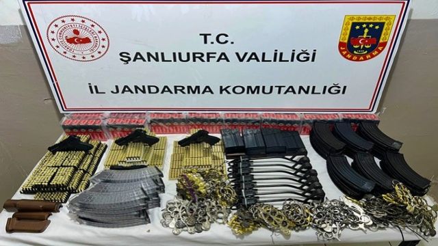 Siverek'te silah kaçakçılığı operasyonu