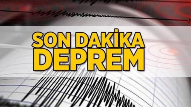 Adıyaman'da deprem!