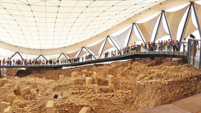 Ara tatilde Göbeklitepe ziyaretçi akınına uğradı