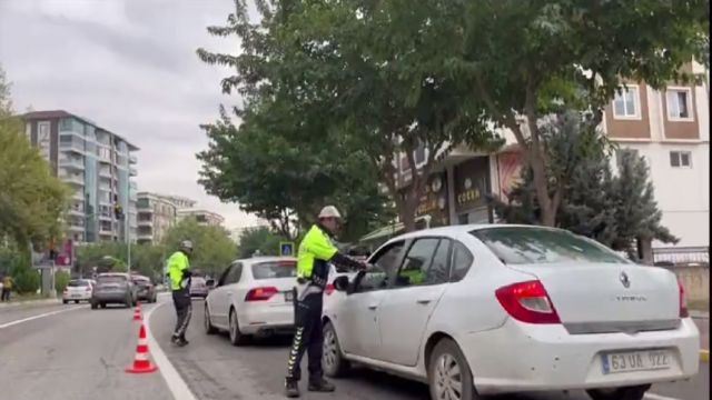 Şanlıurfa’da trafik denetimleri devam ediyor