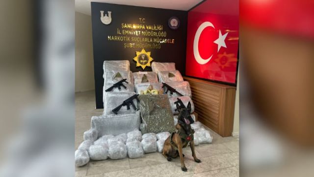 Şanlıurfa’da uyuşturucu operasyonları sürüyor