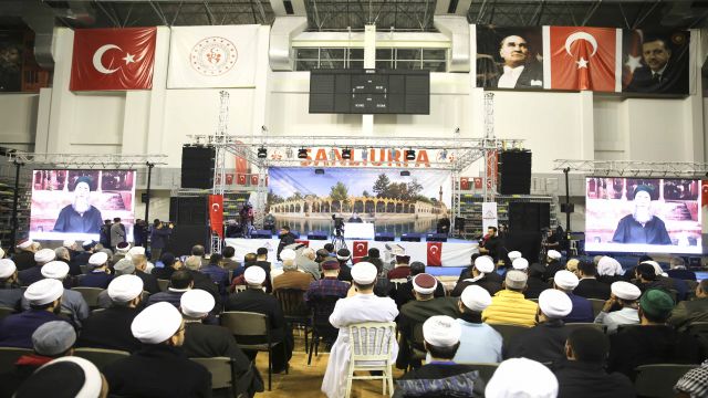 Cübbeli Ahmet Hoca, Şanlıurfa’da vaaz verdi