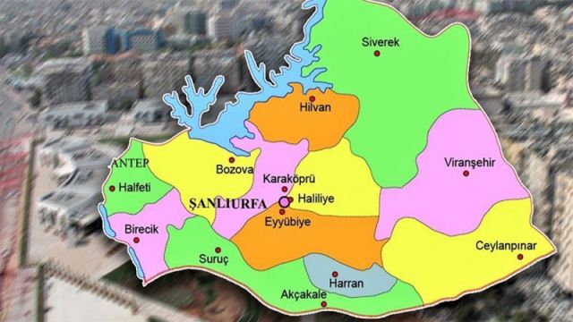 Şanlıurfa’da bazı ilçelerin sınırları değişti