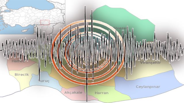 Şanlıurfa’da deprem!