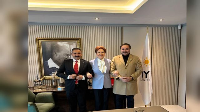 Emin Yetim, Akşener’i Ankara’da ziyaret etti