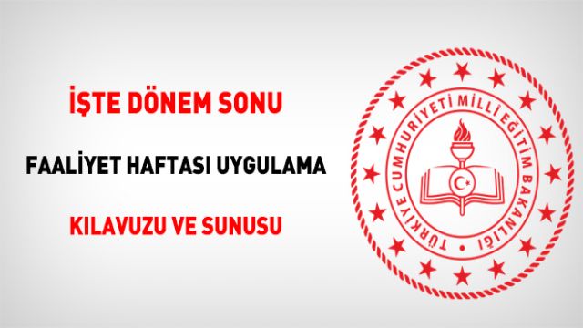 Öğrenciler için dönem sonu faaliyet haftası: işte detaylar