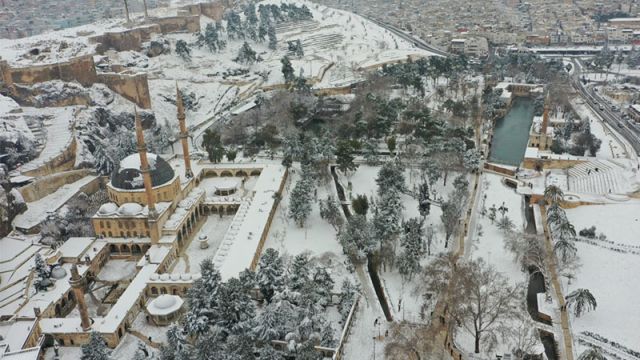 Şanlıurfa yeni haftaya karla başlıyor