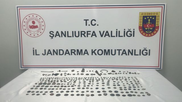 Şanlıurfa’da tarihi eser operasyonu düzenlendi