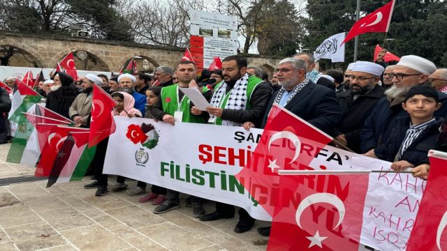 Şanlıurfa'dan Gazze'ye Destek ve Ateşkes Çağrısı