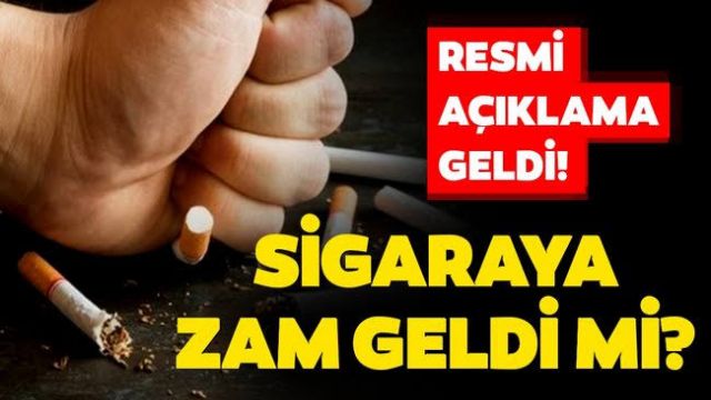 Sigaraya zam geldi! İşte yeni fiyat listesi!