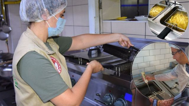 Yurt genelinde kızartma yağı denetimi gerçekleştirildi