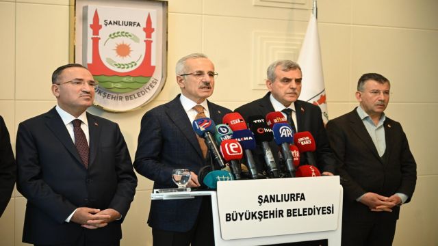 Bakan Uraloğlu, Şanlıurfa’ya hızlı ten projesi müjdesini verdi