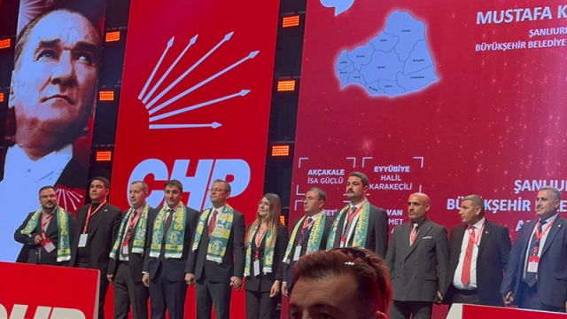 CHP, Şanlıurfa adaylarını tanıttı
