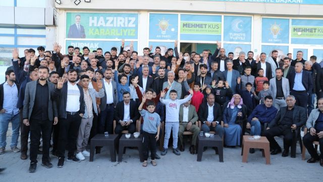 Eyyübiye'de aşiretler, Mehmet Kuş'un seçim bürosunda birleştiler