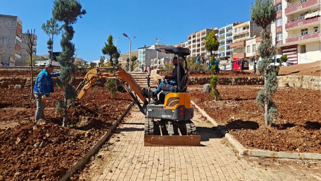 Eyyübiye’ye yeni yeşil alanlar kazandırılıyor