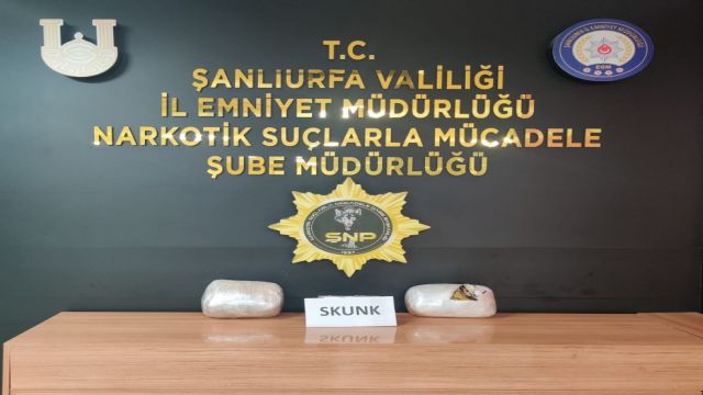 Şanlıurfa’da 4 kilo uyuşturucu ele geçirildi