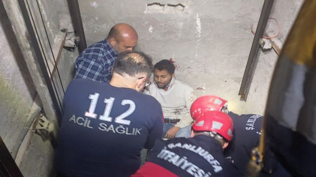 Şanlıurfa'da asansör kazası: yaralı hastaneye kaldırıldı