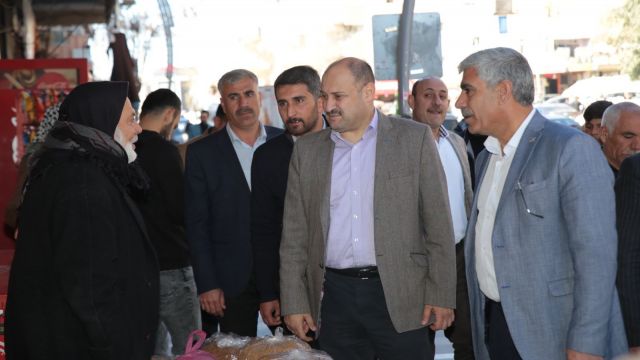 Şanlıurfa'da Yeniden Refah Partisi'nden Yoğun Mahalle Ziyaretleri