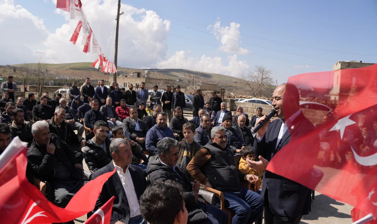 Başkan Nihat Çiftçi kırsala çıkarma yaptı