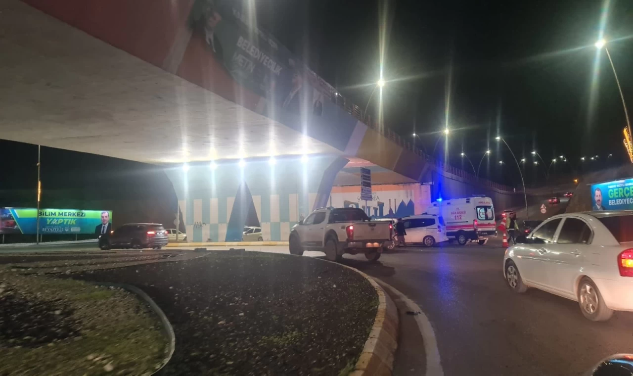 Karaköprü’de trafik kazası: 1 yaralı