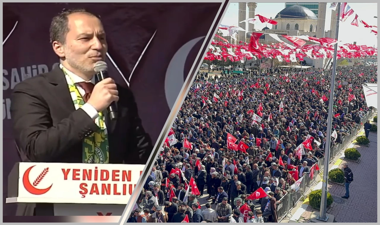 Urfa’da 160 bin kişilik dev miting !