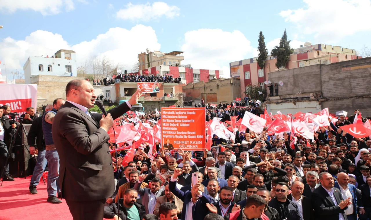 Viranşehir’de Kasım Gülpınar fırtınası esti