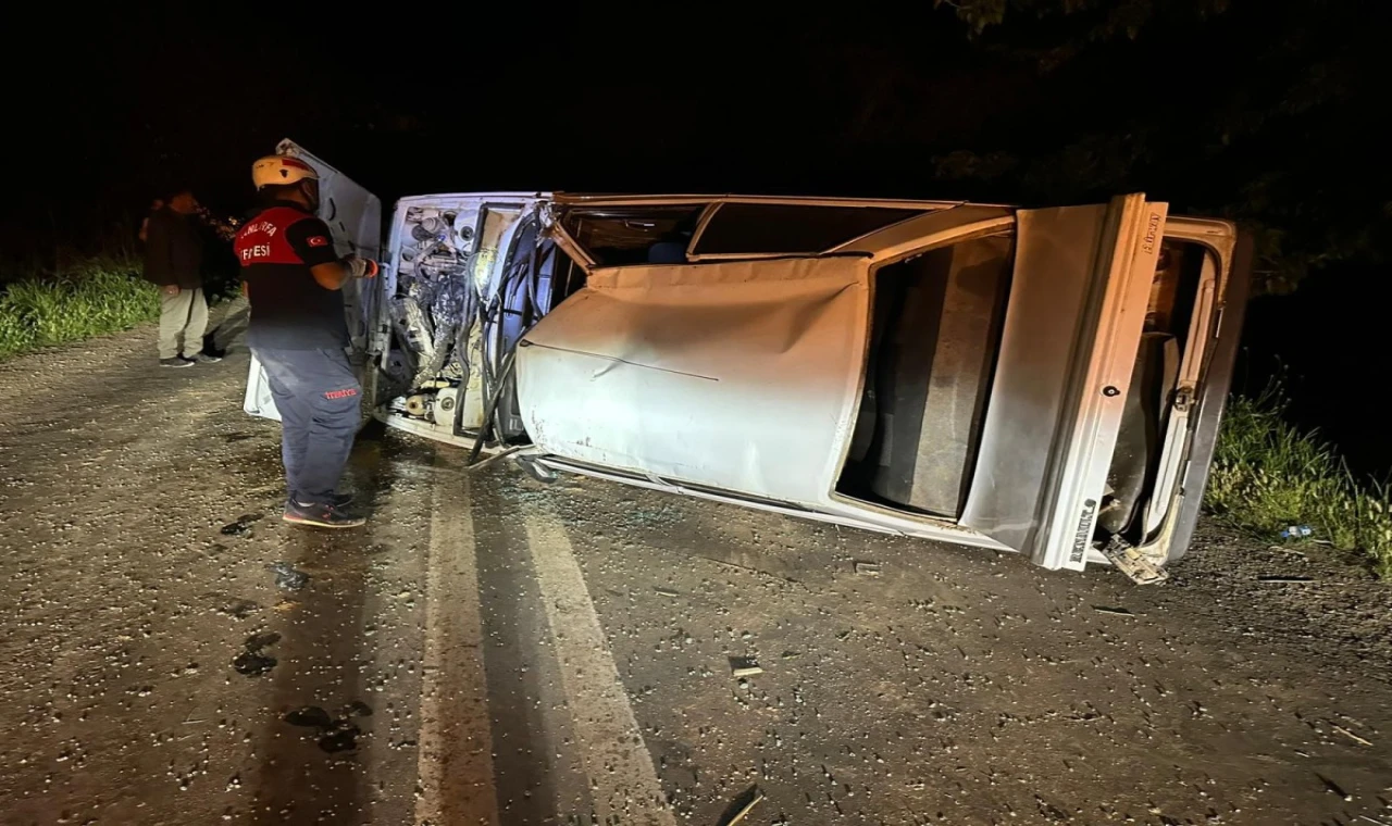 Harran’da otomobil ve motosiklet çarpıştı