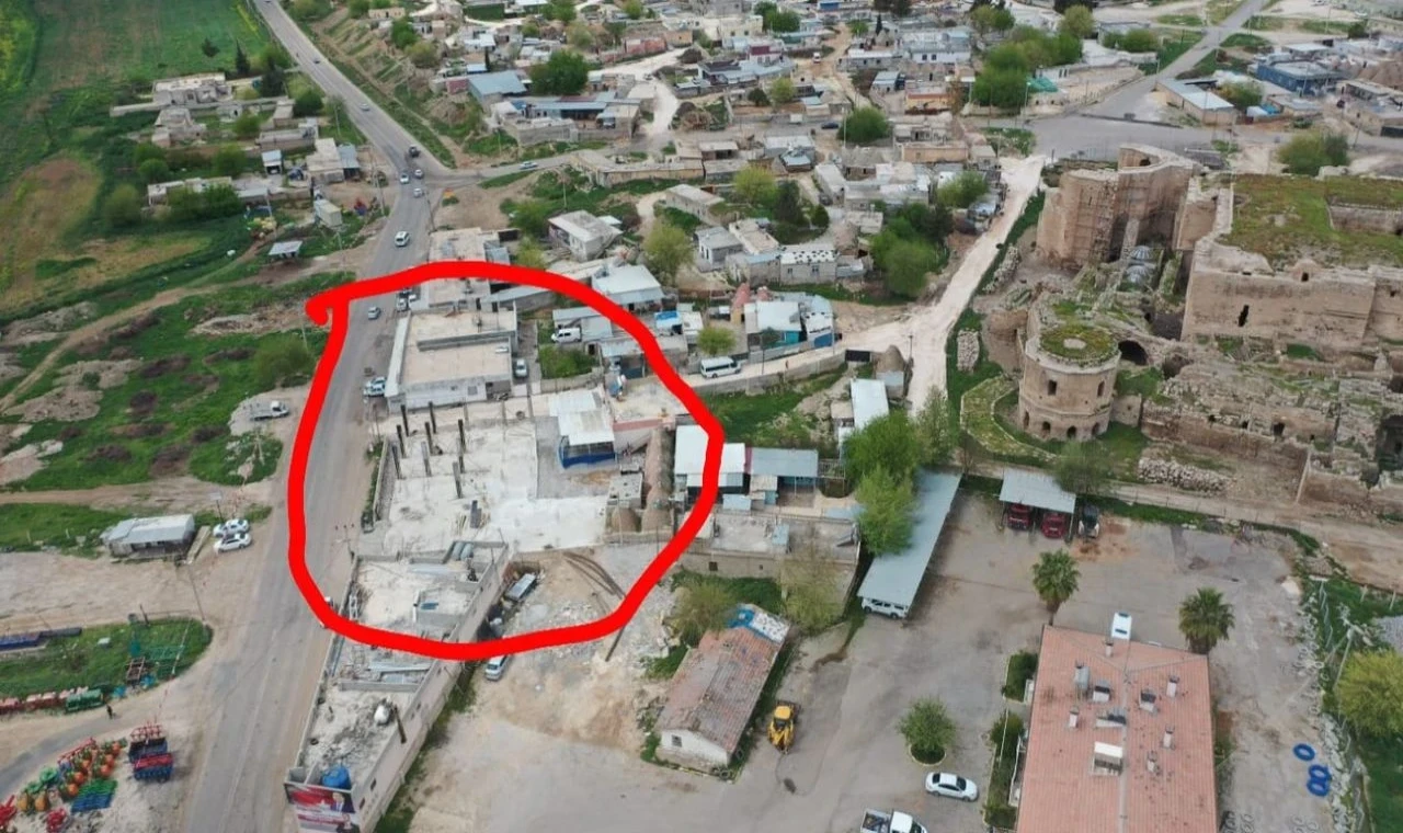 Harran’da Tarihi Alanda Kaçak Yapı İnşası İddiası