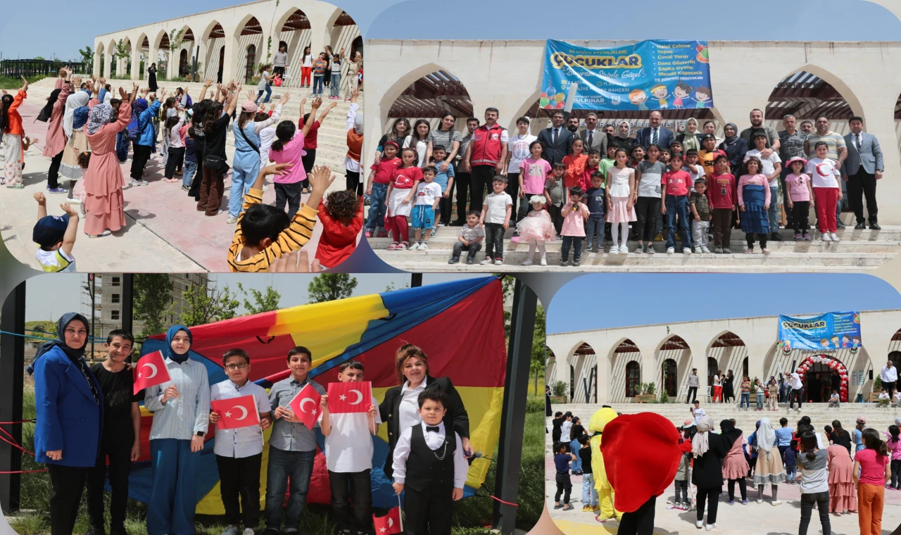 Şanlıurfa'da 23 Nisan Coşkusu: Çocuklar Gönüllerince Eğlendi