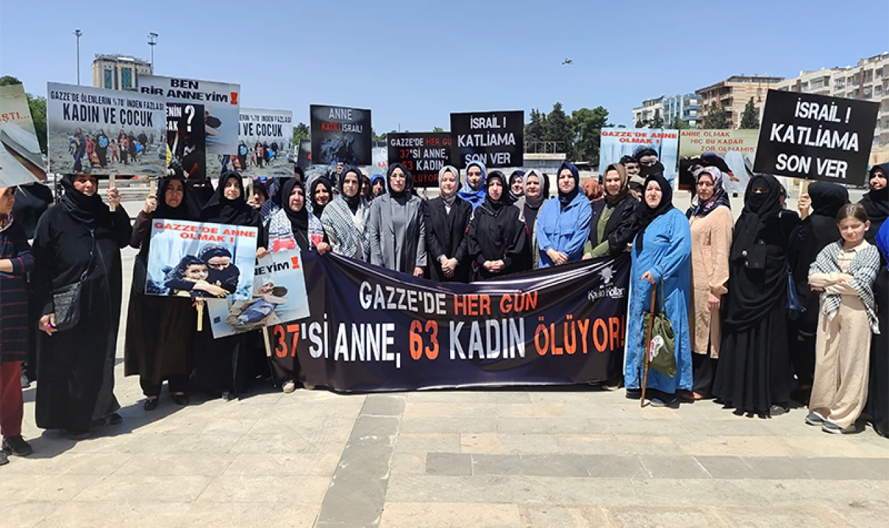 Şanlıurfa’da Kadınlar, Gazze Anneleri İçin Toplandı