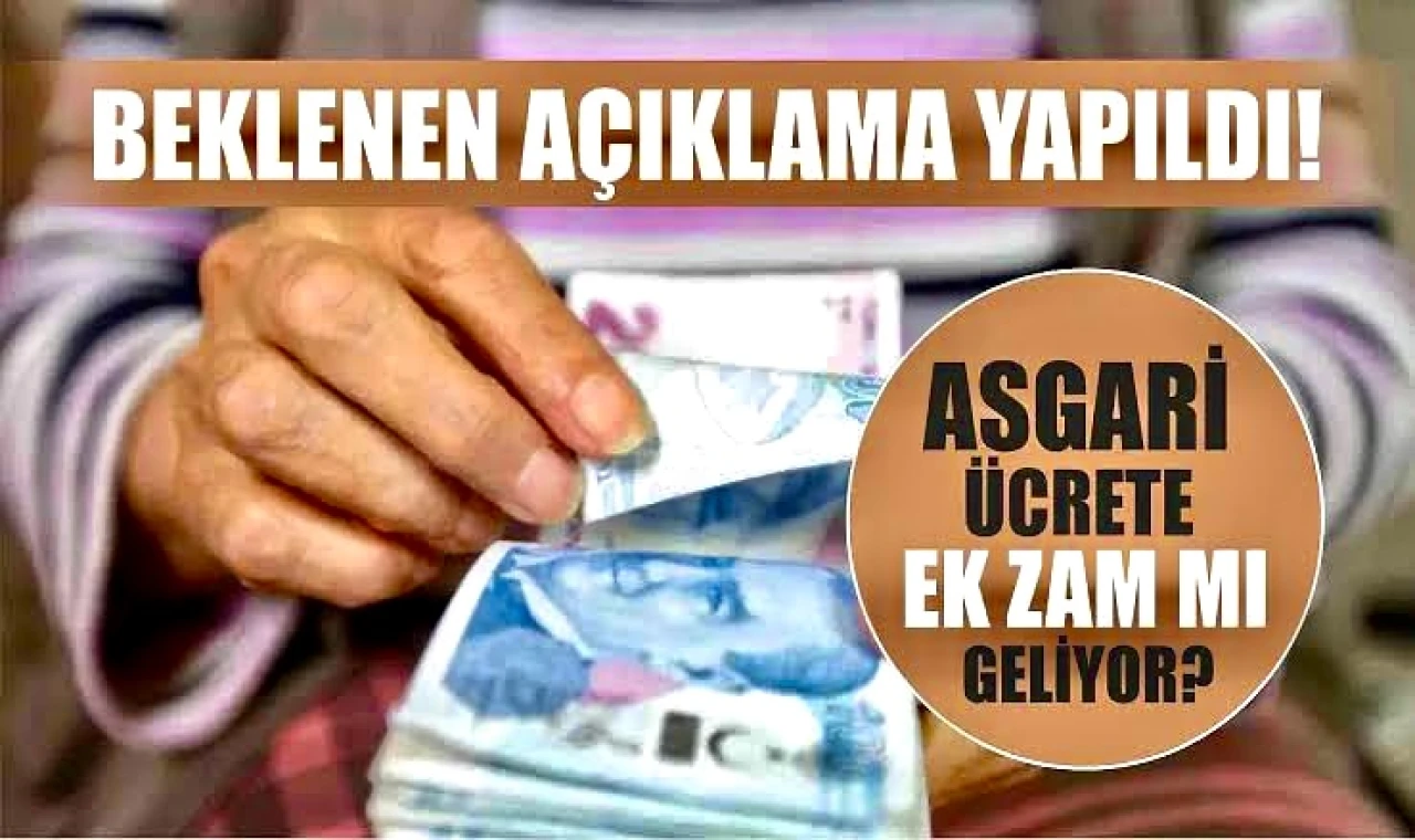 Asgari ücret ve emekli maaşlarına ek zam geliyor!