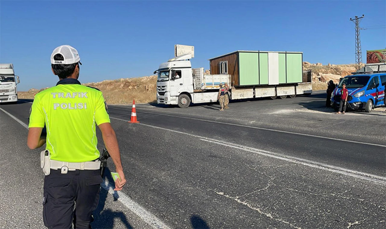 Şanlıurfa’da 9 Araç Trafikten Men Edildi