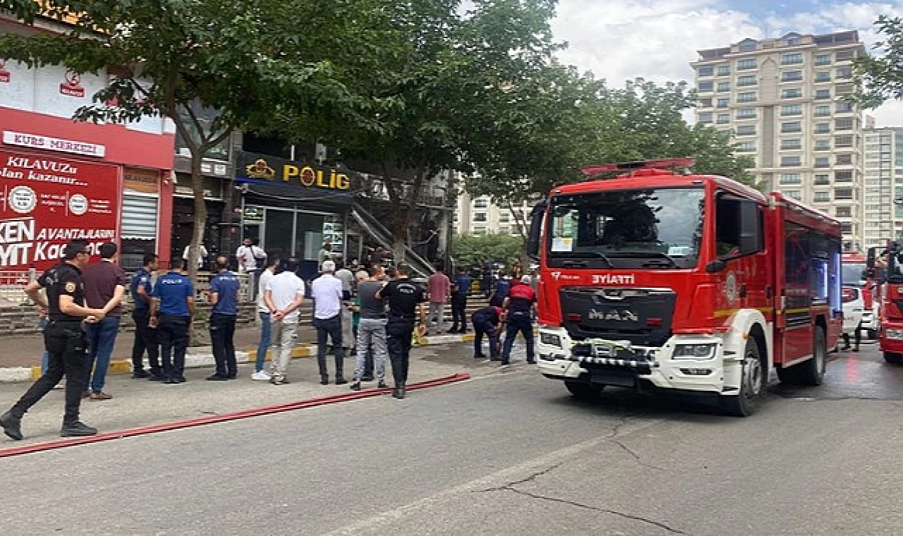 Şanlıurfa’da Atış Poligonunda Korkutan Yangın!