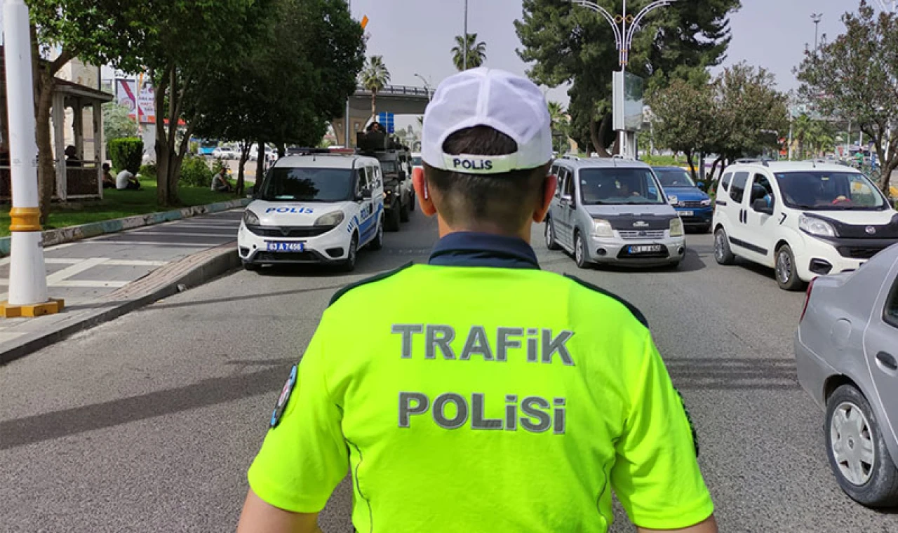 Şanlıurfa'da 3 araç trafikten men edildi